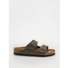 Birkenstock Arizona Natural Leather Regular (concrete gray) 46, šedá