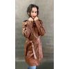 Max Original Leather Dámsky kožený kabát TRENCH cognac (M 44-46) - Cognac - M
