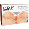 PDX Plus - Realistický Tors Masturbátor s Rukami Spread My Tight Light