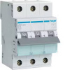 Hager MBN316 Leitungsschutzschalter elektrický istič 3-pólové 16 A; MBN316