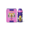 Lego Bee desiatový set (fľaša a box) - fialová