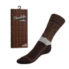 Ponožky Čokoláda v darčekovom balení - 39-42