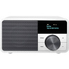 Sangean Genuine Mini DDR-7 A500419 stolní rádio, DAB plus , FM, AUX, Bluetooth, stříbrná