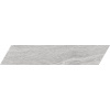 monopole ceramica Keramická dlažba 8x40 (cm)-ORINOCO GRIS CHEVRON-dizajn dreva - vzor rybia kosť - steny + podlaha - exteriér + interiér