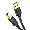 Kábel UGREEN USB/USB 2.0 B, 2m (20847) čierny