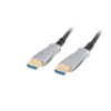 LANBERG KABEL HDMI M/M V2.0 4M OPTICKÝ ČERNÝ AOC