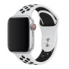 SES Športový silikónový remienok pre chytré hodinky Apple Watch SE 40 mm (2022) - čierny 16047