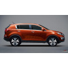 Nerez lišty horní hrany oken dveří KIA Sportage -- rok výroby 2010-2016