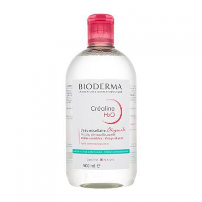 BIODERMA Créaline H2O micelární voda pro citlivou pleť 500 ml pro ženy