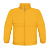 B&C Jacket Sirocco Detská jarná bunda JK950 Gold 3/4 (98/104)