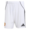 adidas Manchester United Home Shorts 2025 2026 Adults White S