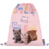 OXYBAG Vrecko na cvičky 30x37cm Maznáčikovia mačiatka