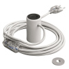 Magnetické svietidlo Magnetico®-Plug, biela farba