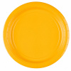Papierové taniere žlté 23 cm - 8 ks