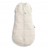 ERGOPOUCH Zavinovačka a vak na spanie 2v1 Cocoon Oatmeal Marble Veľ. 6-12 m