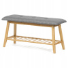 Skrinka na topánky Autronic 90 x 45 x 30 cm, svetlý buk