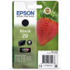 Epson Atrament Epson Strawberry Singlepack Čierna 29 Claria Home, štandardná výťažnosť, atrament na báze pigmentu, 5,3 ml, 175 strán, 1 ks