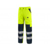 Nohavice CXS NORWICH, výstražné, pánske, žlto - modré Veľkosť: 68