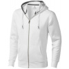 ELEVATE ARORA HOODED FULL ZIP SWEATER biela L