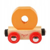 Drevený vlak Bigjigs Rail - Písmeno O