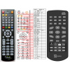 General TELESYSTEM TS6006 - náhradný diaľkový ovládač