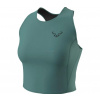 DYNAFIT Dám. bežecký top Trail Crop Top Farba: Modrá, Veľkosť: M