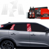 8v1 PPF fólia na stĺpiky pre Renault Austral (2022-2024) Grizz