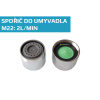 Úsporný perlátor pro umyvadla, M22, průtok 2 l/min (spořič vody) - SURPANshop.cz