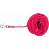 TRIXIE Stopovací vodítko kulaté, vypouštěcí karabina, S-L 15 m/ø 6 mm, fuchsia