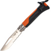 Opinel N°08 inox OUTDOOR PLASTIC oranžový 254269
