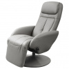 Relaxačné kreslo UPTAMO sivá