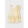 Dievčenské šaty Mayoral 3912.6B.Mini.PPYA béžová 104