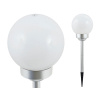 Mliečna solárna lampa biela guľa 15 cm 4 LED P-015 (Mliečna solárna lampa biela guľa 15 cm 4 LED P-015)