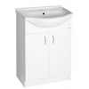 Aqualine Aqualine, SIMPLEX ECO 65 umývadlová skrinka s umývadlom 63x83,5x30,7cm, SIME650