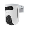 IP kamera EZVIZ H9c 3+3MP/ duálna/ PTZ/ Wi-Fi/ 3Mpix/ ochrana IP65/ objektív 2,8 mm/6 mm/ H.265/ IR prisvietenie do 30 m/ biela