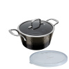 Berlinger Haus Hrniec s titánovým povrchom a pokrievkou 28cm SHINE BASALT COLLECTION 20653 BH/6654