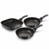 BERLINGERHAUS Panvica s mramorovým povrchom sada 3 ks Carbon PRO Line BH-6904