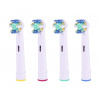 KOMA NK10 - Certifikované náhradné hlavice pre Braun Oral-B Floss Action EB25A, 4ks