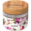 Quokka Sklenená dóza na potraviny Deli Flowers, 820 ml