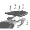 GIVI GIVI DRŽIAK KUFRA MBK SKYLINER 125-150 cat./YAMAHA MAJESTY125-150-180 SR46M