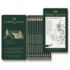 Ceruzka FABER-CASTELL Castell 9000 Art v plechovej krabičke, šesťhranná - sada 12 ks (4005401190653)