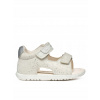 Detské sandále Geox Macchia white/silver 22 EU