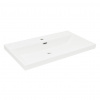 Swiss aqua technologies Nábytkové umyvadlo SAT B-Way 81x46,5 cm bílá matná s otvorem pro baterii uprostřed SATBW8046WM
