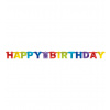 Farebná girlanda Happy Birthday