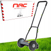 Kosačka s rukoväťou NAC LM-30 30 cm (RUČNÁ BUBNOVÁ KOSAČKA NA TRÁVU NAC LM-30 LM-30-C 30 cm)