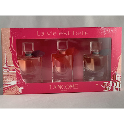 Lancome Mini SET: 2x La vie est Belle edp 4ml + La vie est Belle en Rose l´eau 3ml pre ženy