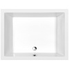 Polysan DEEP hlboká sprchová vanička obdĺžnik 120x90x26cm, biela SPH 72383