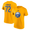Pánské tričko Tage Thompson #72 Buffalo Sabres Stack Logo Name & Number - Novinka