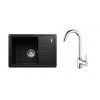 FRANKE SETG265O fragranitový drez Malta 620x435 mm BSG 611-62 Onyx+batéria FP 9000.031 FRA 114.0700.745