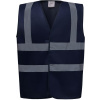 Yoko | HVW100 Hi-Vis bezpečnostná vesta_79.W100 Farba: Navy, Veľkosť: XXL